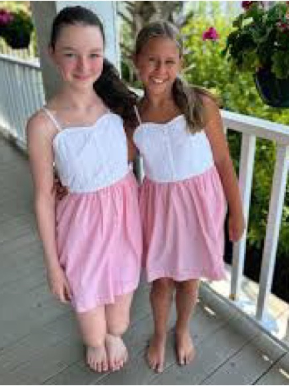LILLY PULITZER Girls Mini Haylan Dress In Mizner Red Seaside Stripe Size 12